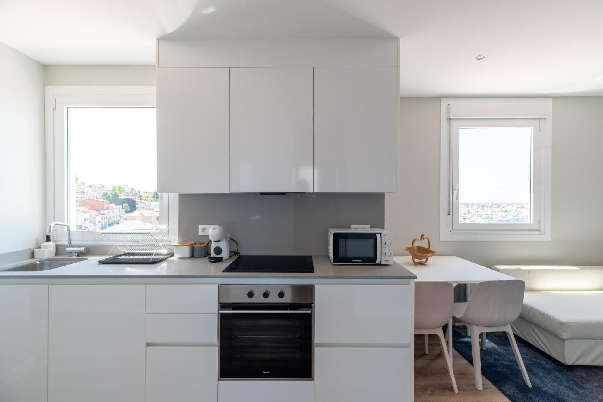 El Atico De La Ria Apartment Vigo Bagian luar foto