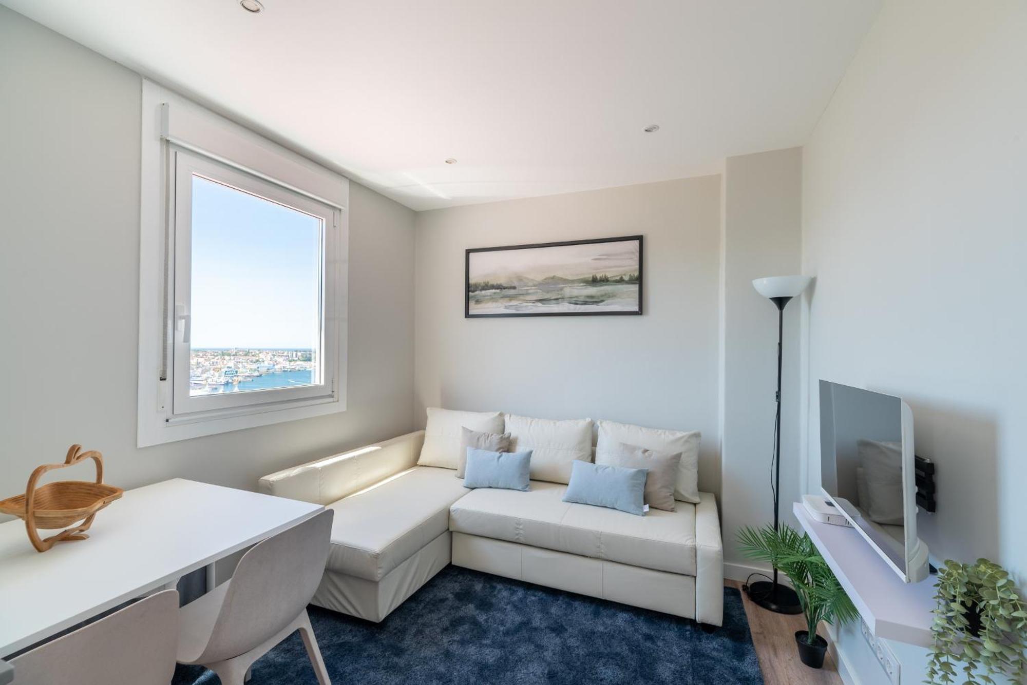 El Atico De La Ria Apartment Vigo Bagian luar foto